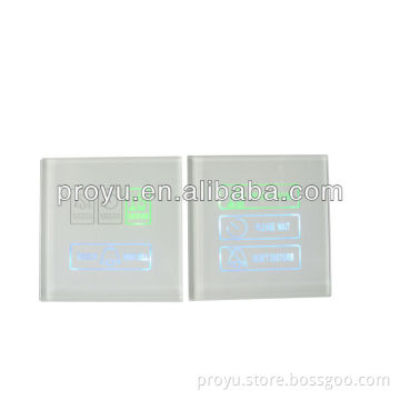 Hotel touch screen room status switch PY- RS1